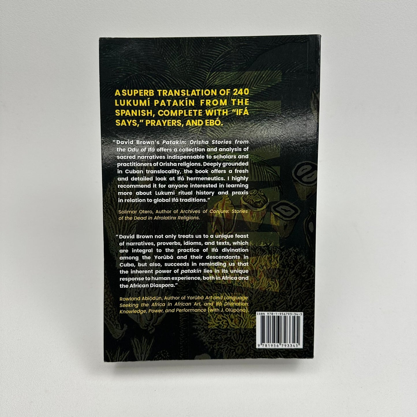 Patakin Orisha Stories from the Odu of Ifa David H Brown Cultural Anthropology