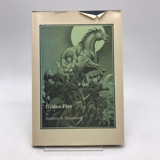 Gilden Fire Stephen R Donaldson Science Fiction Fantasy Action Book Club Edition