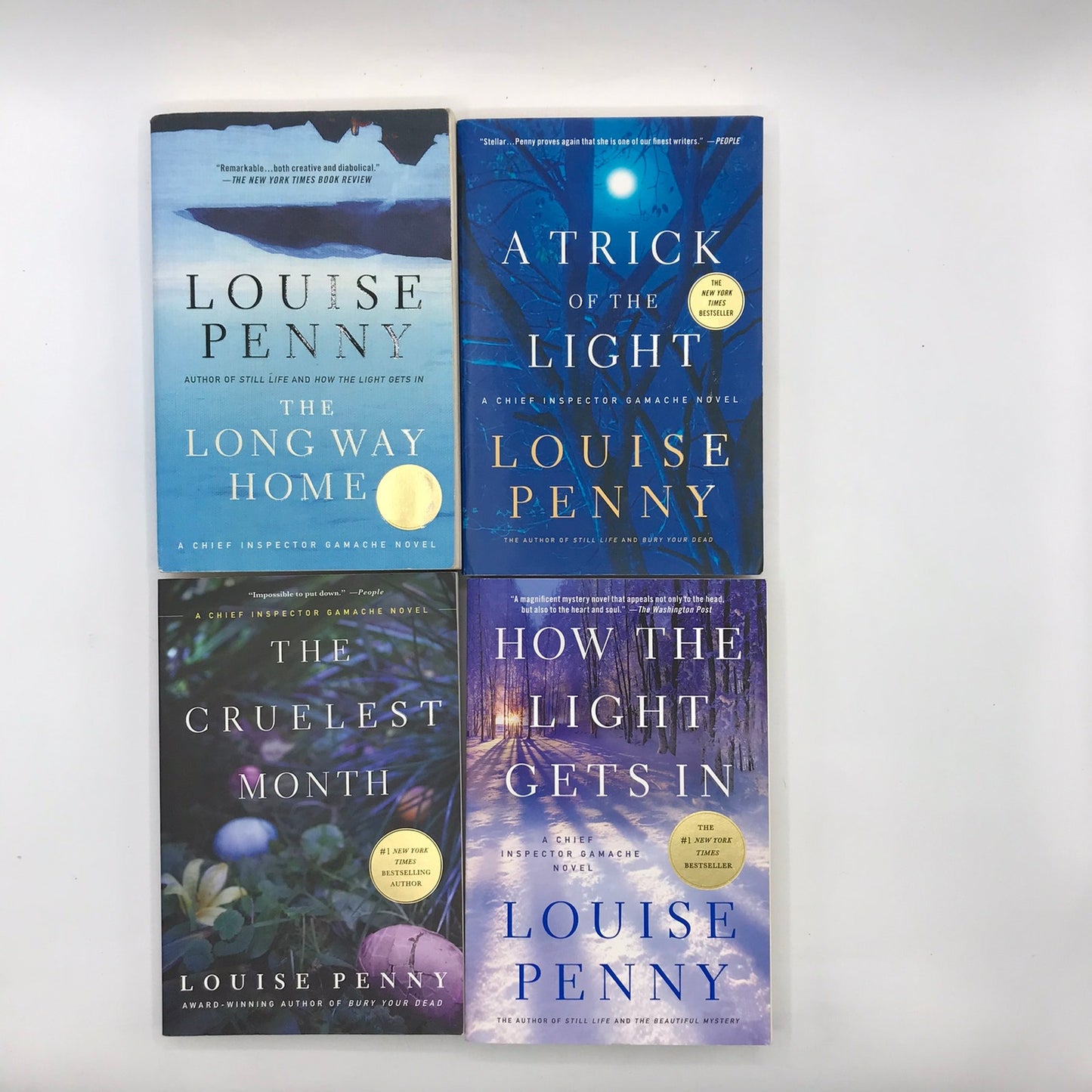The Chief Inspector Armand Gamache Series Lot of 12 Louise Penny Mystery Novels