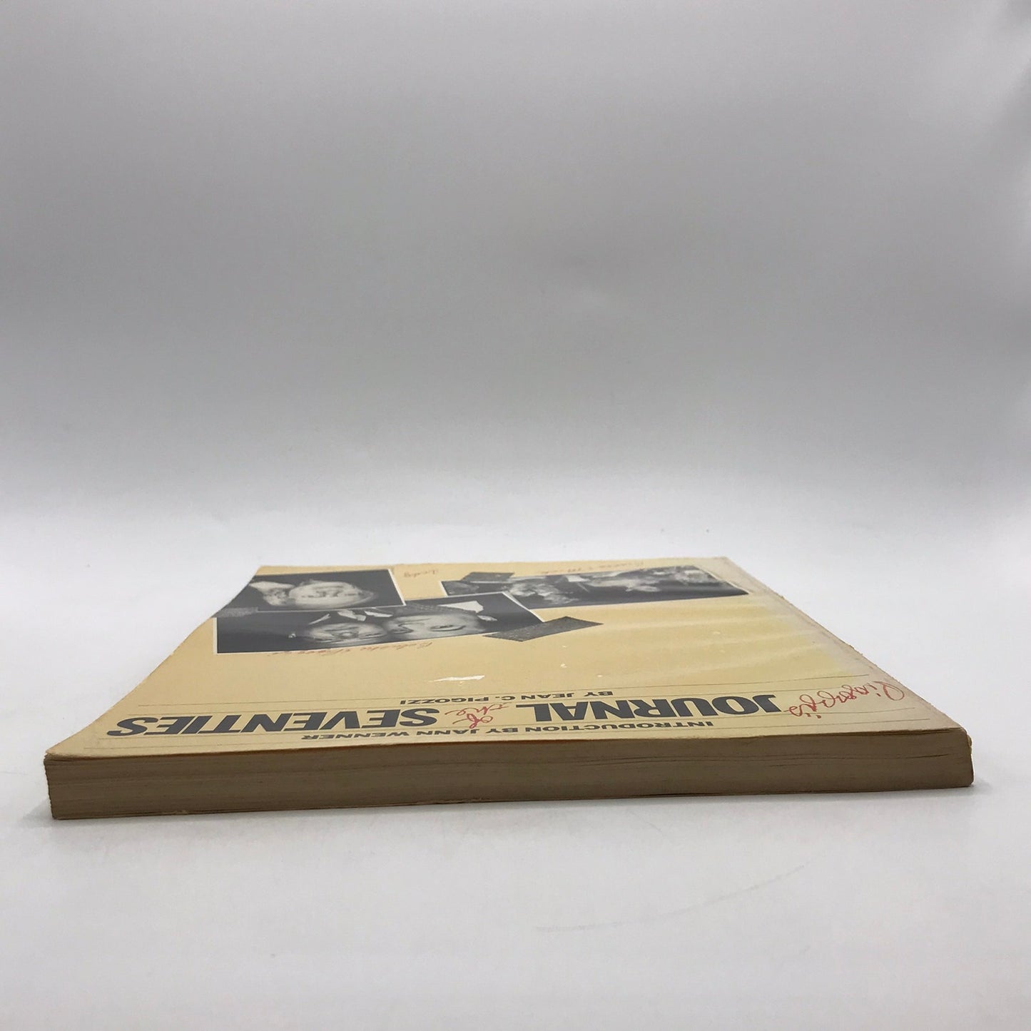 Journal of The Seventies Illustrated Paperback Photography Book Jean C. Pigozzi