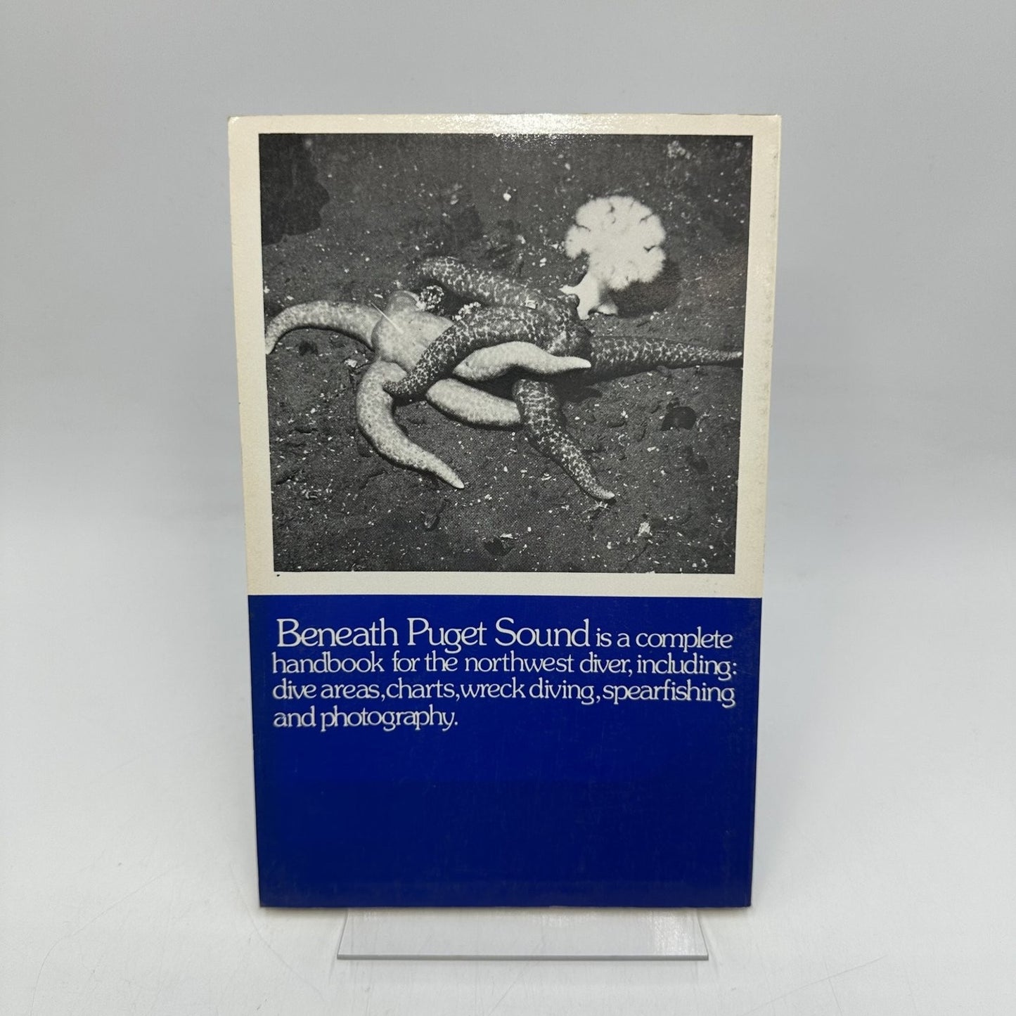 Beneath Puget Sound Peter Ward 1974 Third Printing Northwest Diving Guide