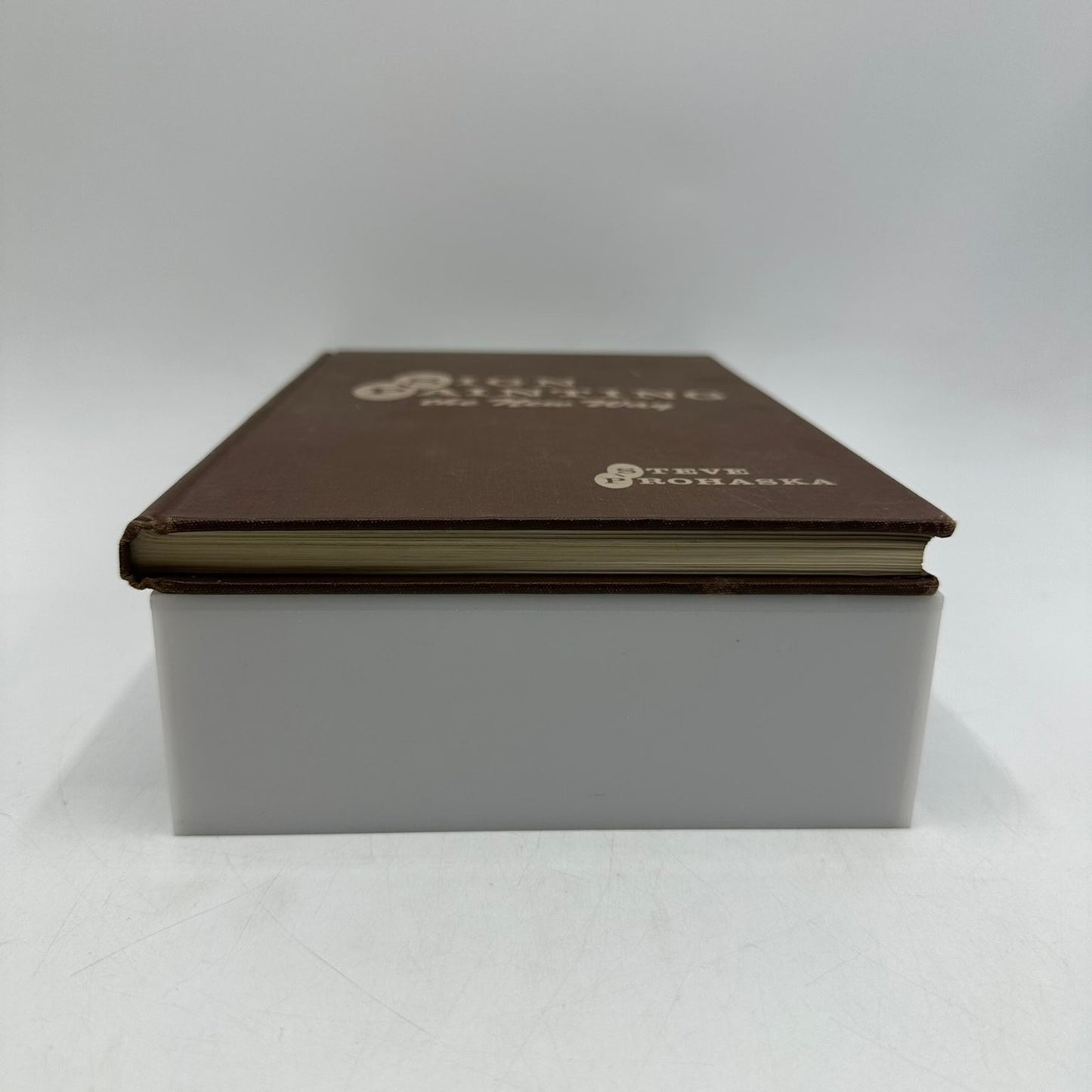 Sign Painting The New Way Steve Prohaska 1964 Guide Hardcover Art Craft