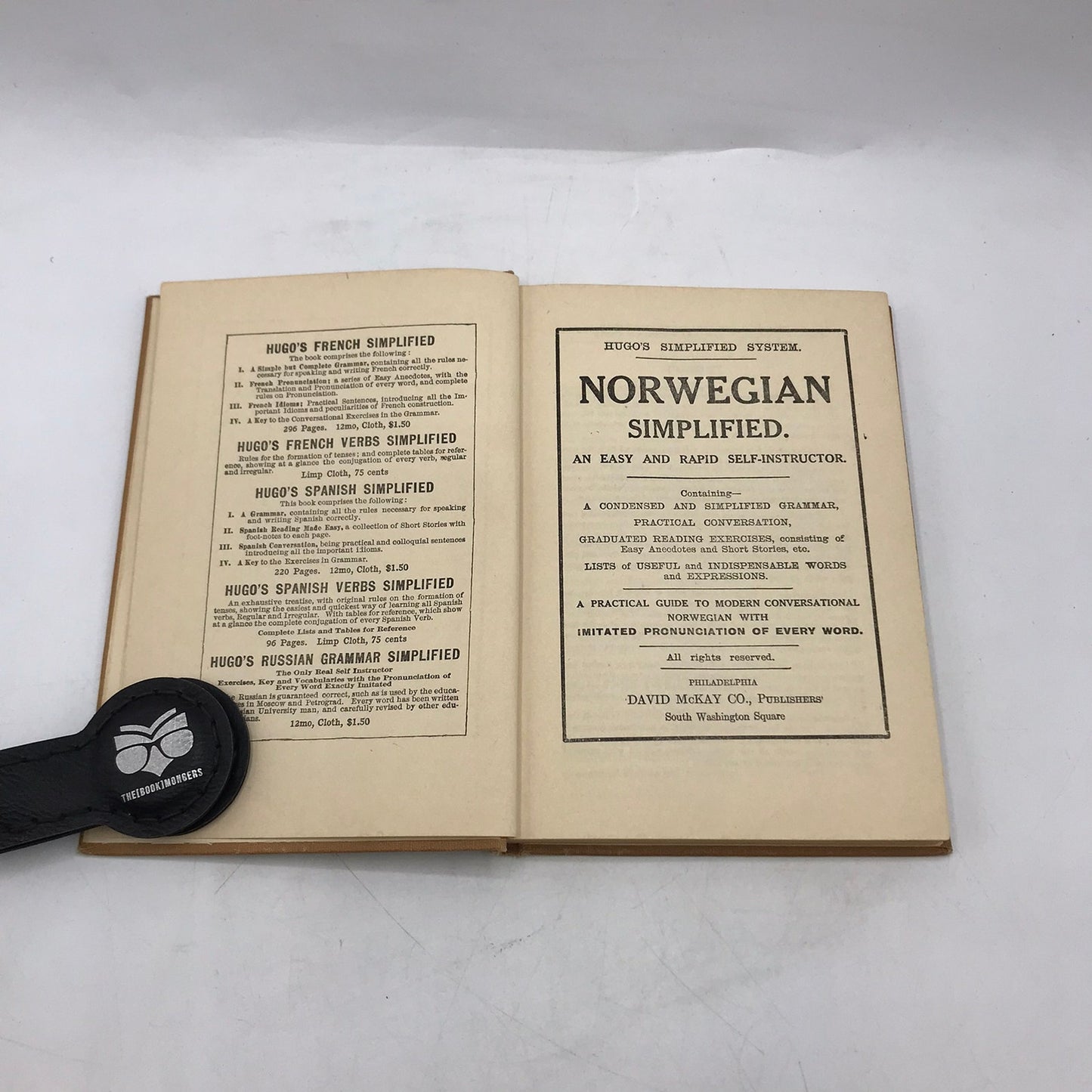 Hugos Norwegian Simplified System Rapid Self Instructor Grammar Pronunciation