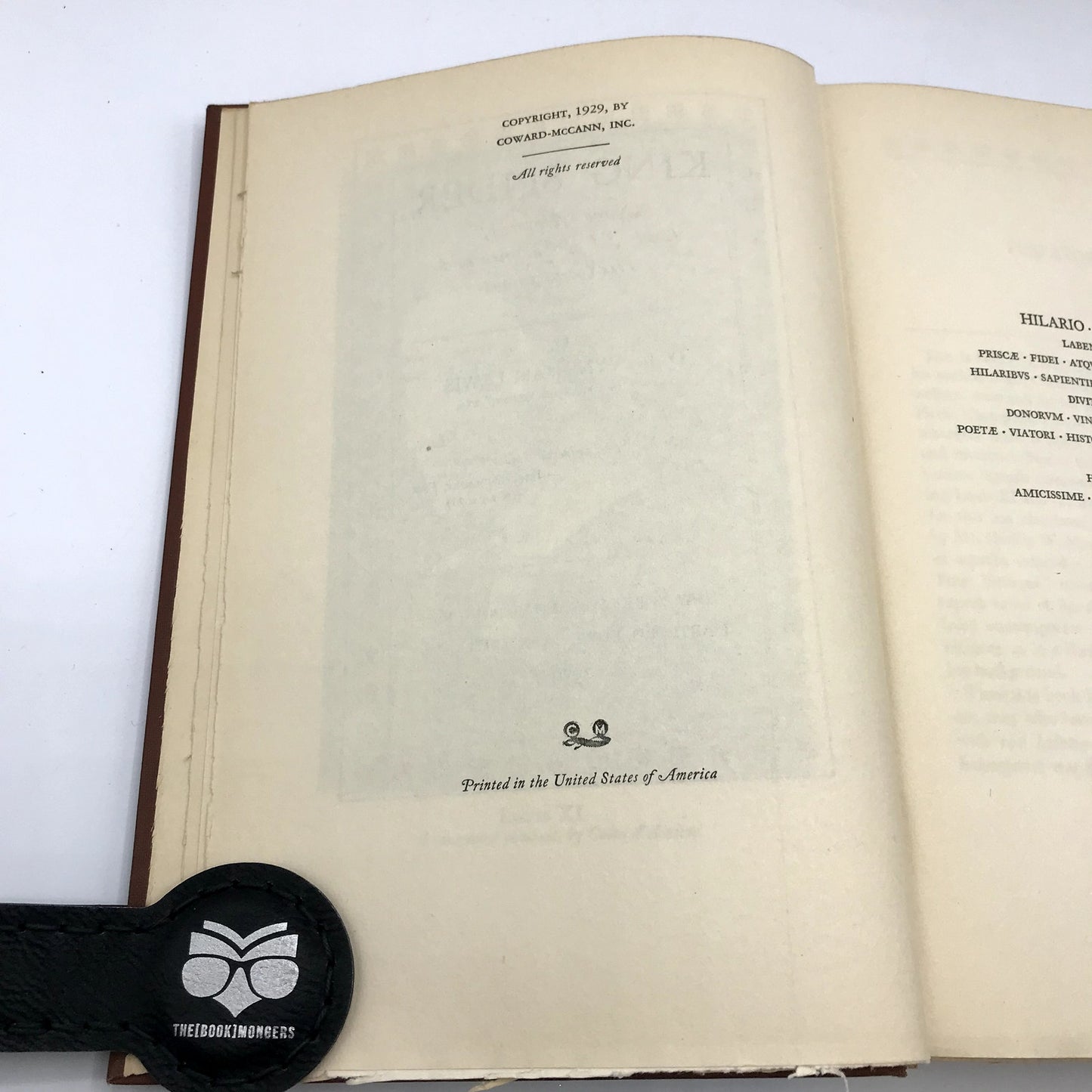 King Spider Illustrated Hardcover Book by D.B. Wyndham Lewis 1929 First Edition