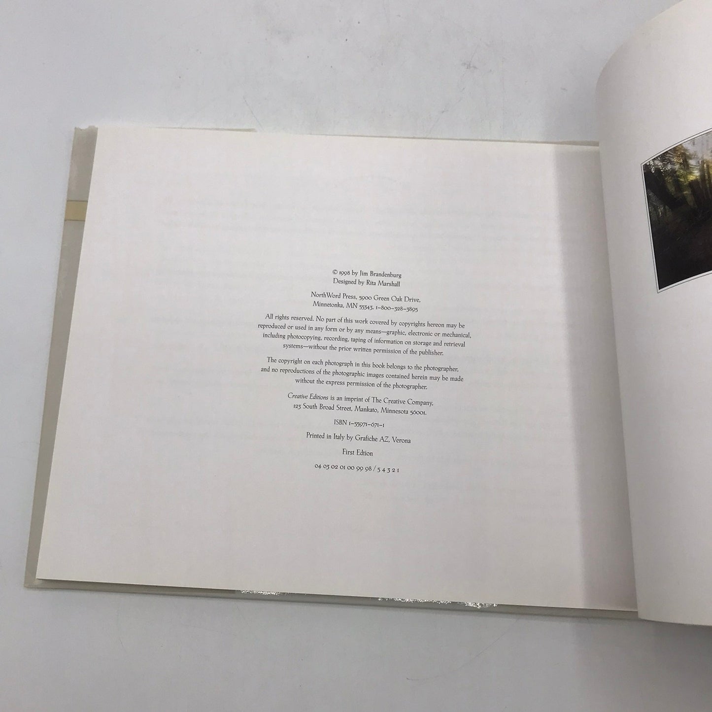 Chased by the Light A 90 Day Journey Jim Brandenburg with Signed Photo of Loon