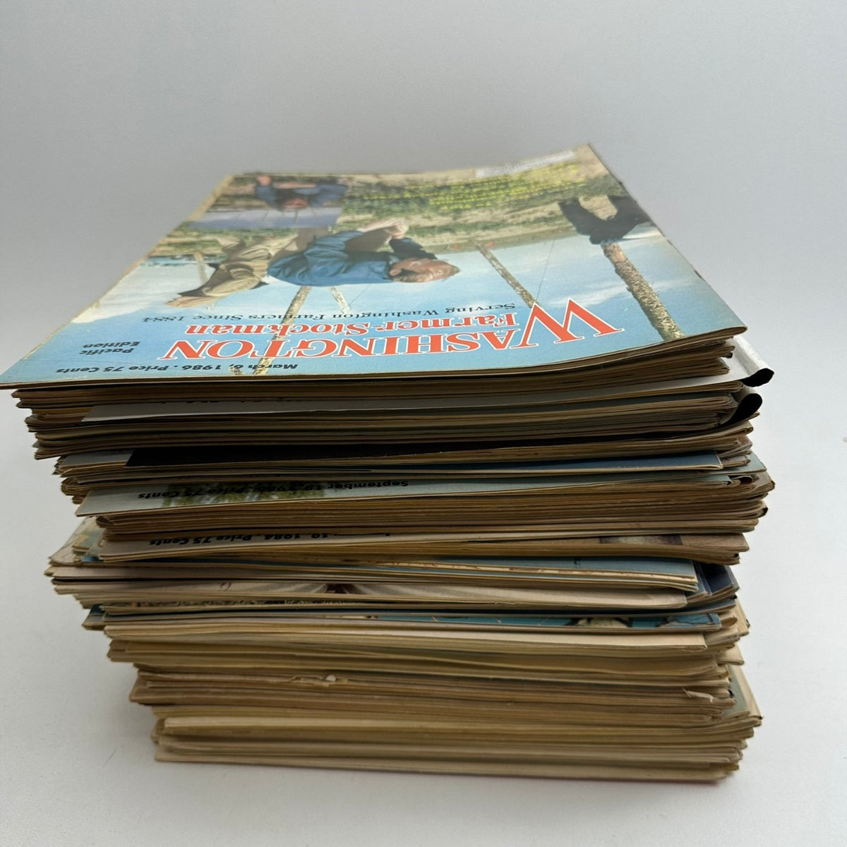Washington Farmer-Stockman Magazine Lot 1980-1993 Pacific Edition Agriculture