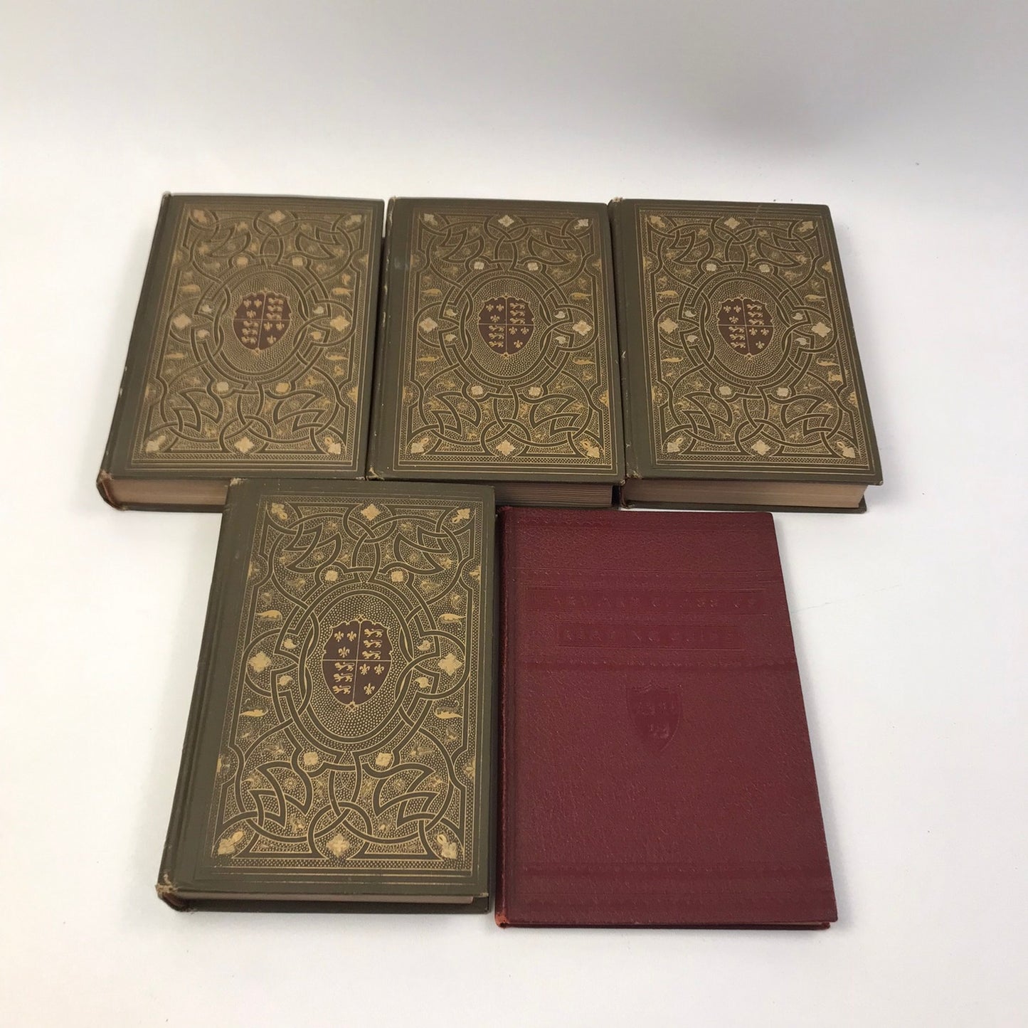 Harvard Classics Rainbow Dr Eliots Five Foot Shelf 50 Volumes Plus Reading Guide