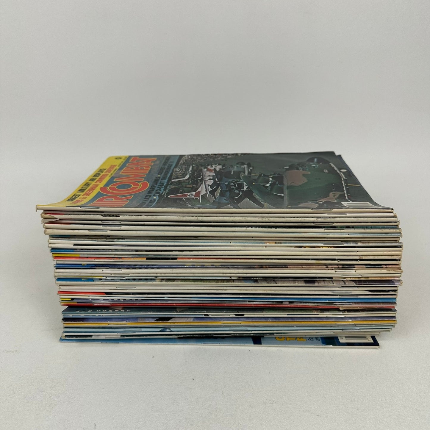 Air Combat Magazine Lot of 41 Issues Military History Aircraft Aviation 1980s