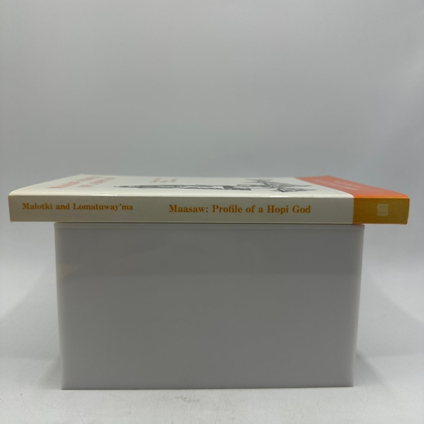 Maasaw Profile of a Hopi God Malotki Lomatuway'ma 1987 First Edition Paperback