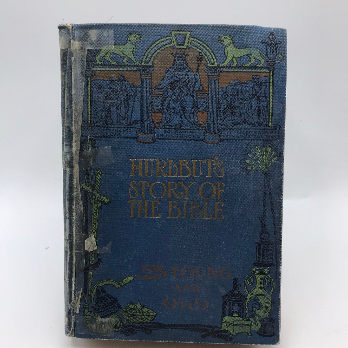 Hurlbuts Story of the Bible for Young and Old Self Pronouncing Jesse Lyman Faith