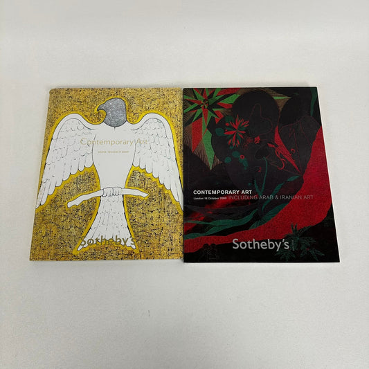 Sothebys Contemporary Art Auction Catalogs Lot of 2 Arab Iranian Modern 2009