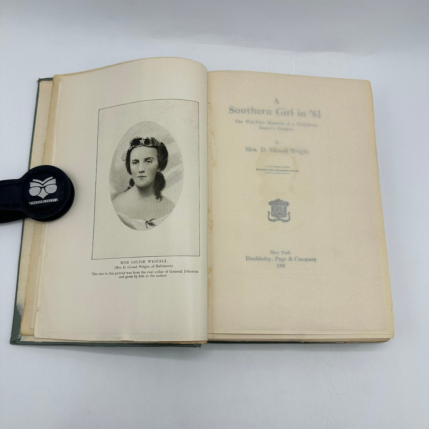 A Southern Girl in 61 D Giraud Wright Memoir Civil War Biography Confederate