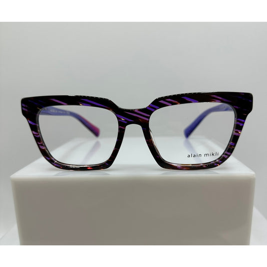 Alain Mikli A03149 003 Savane Violet Fuxia Purple Unisex Square Frames 54-18-145