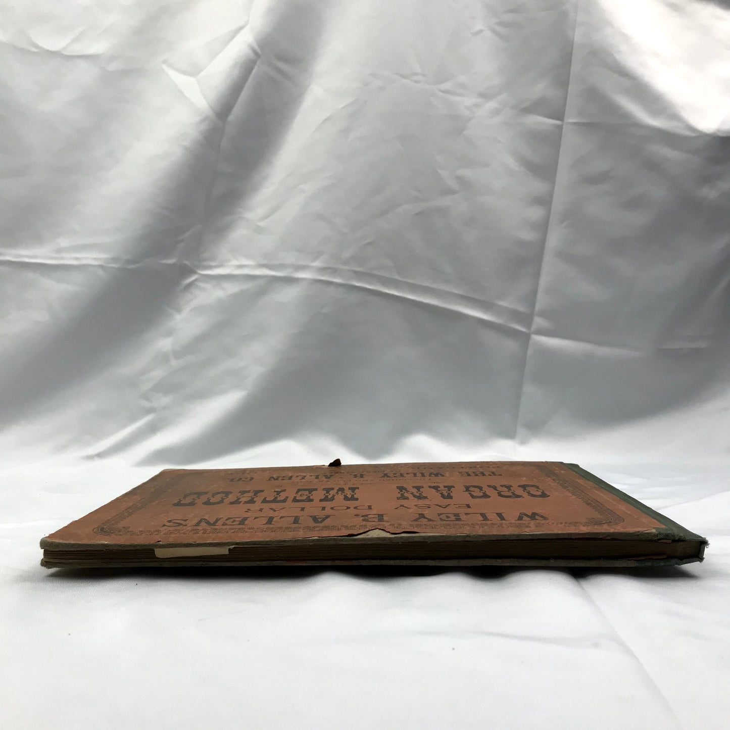 Easy Dollar Organ Method Hardcover Music Book 1892 by Wiley B Allen