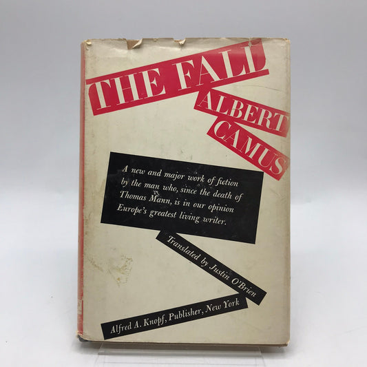 The Fall Albert Camus Human Fallibility Literary Fiction Philosophical Novel