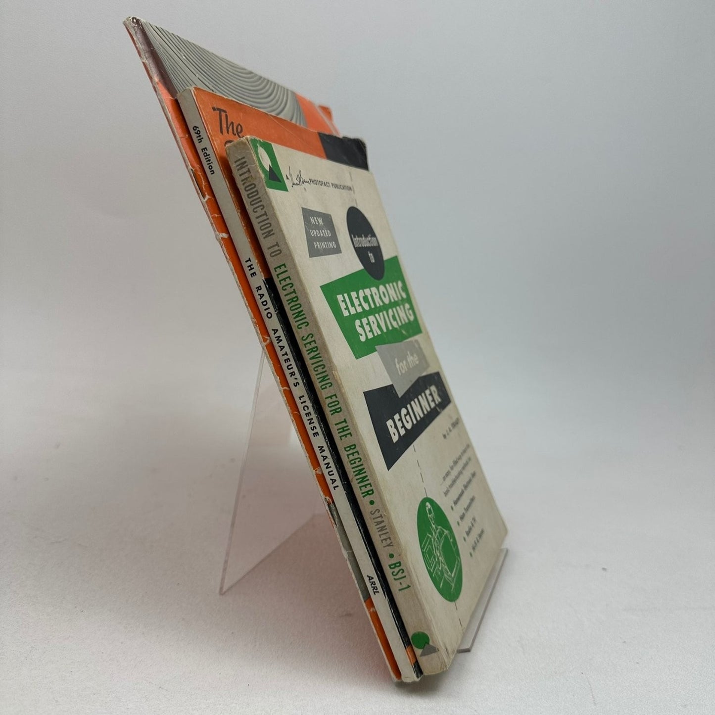 Vintage Electronics Radio Handbooks Lot of 3 Electric Wiring Beginners Manual