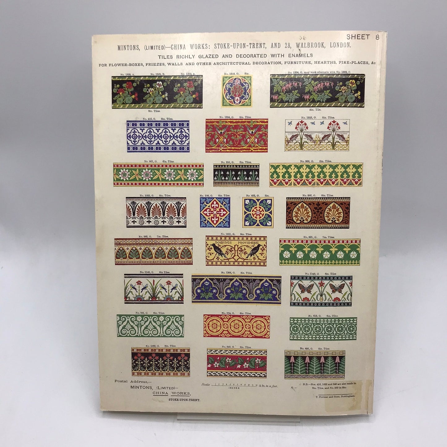 Minton Tiles Selected Patterns Enamelled Tiles Chris Blanchett China Works