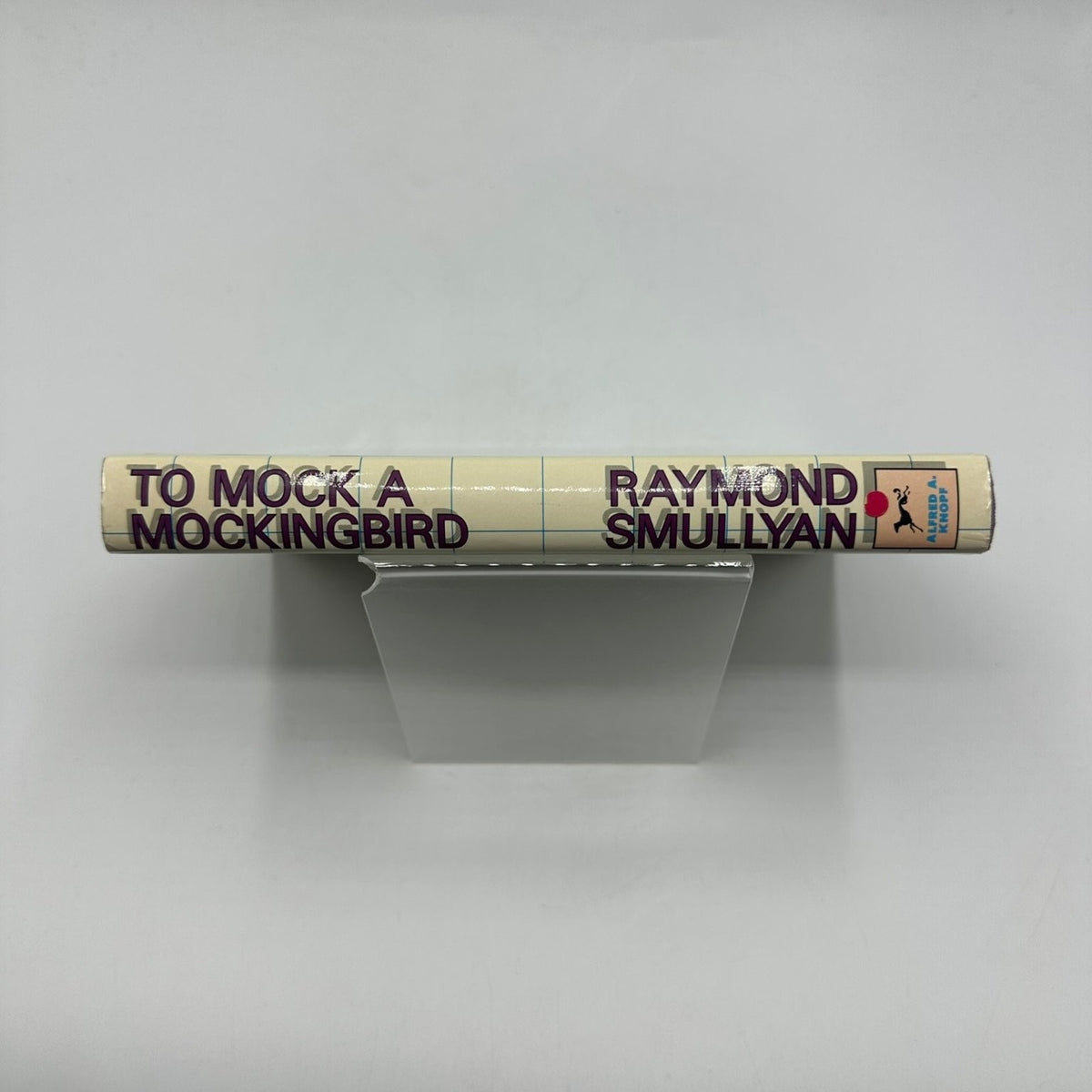 To Mock a Mockingbird Raymond Smullyan 1985 First Edition Logic Puzzles Alfred