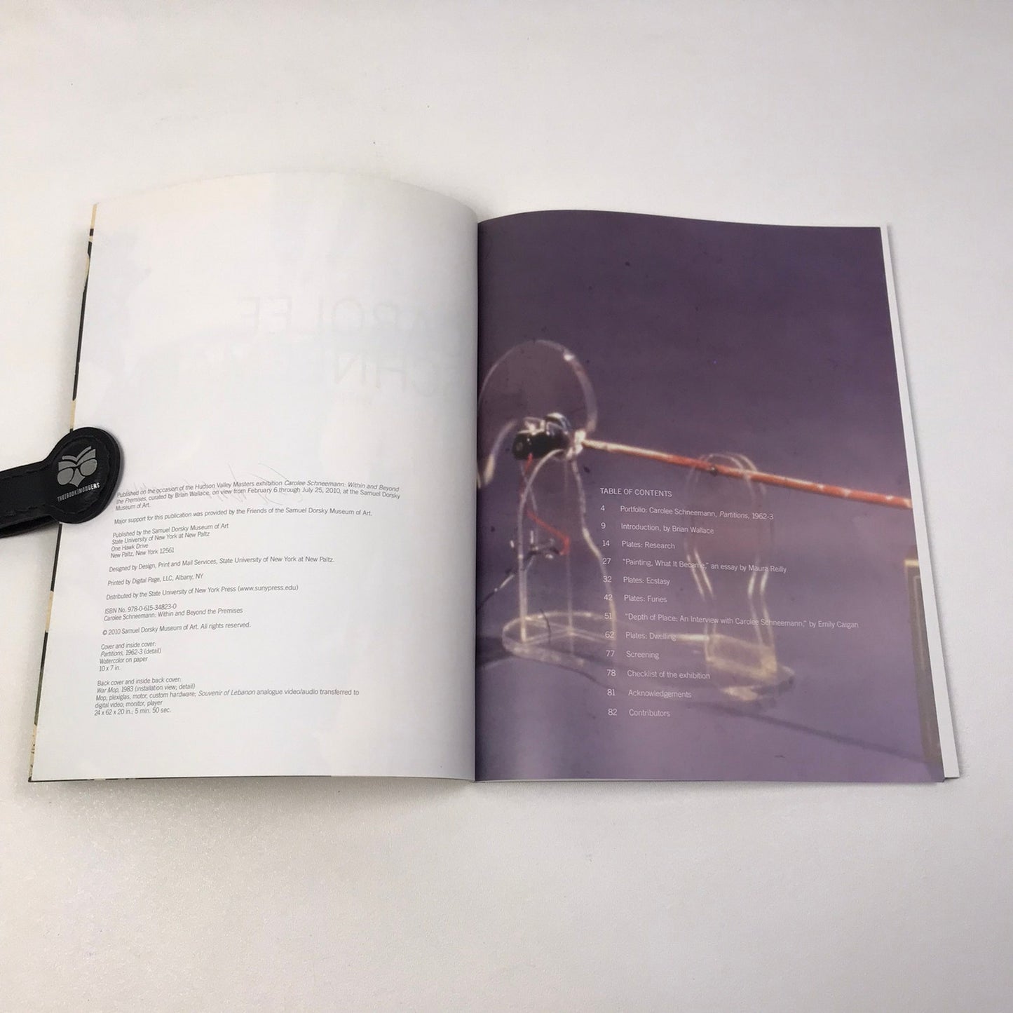 Carolee Schneemann Within and Beyond the Premises SIGNED Art Exhibition Catalog