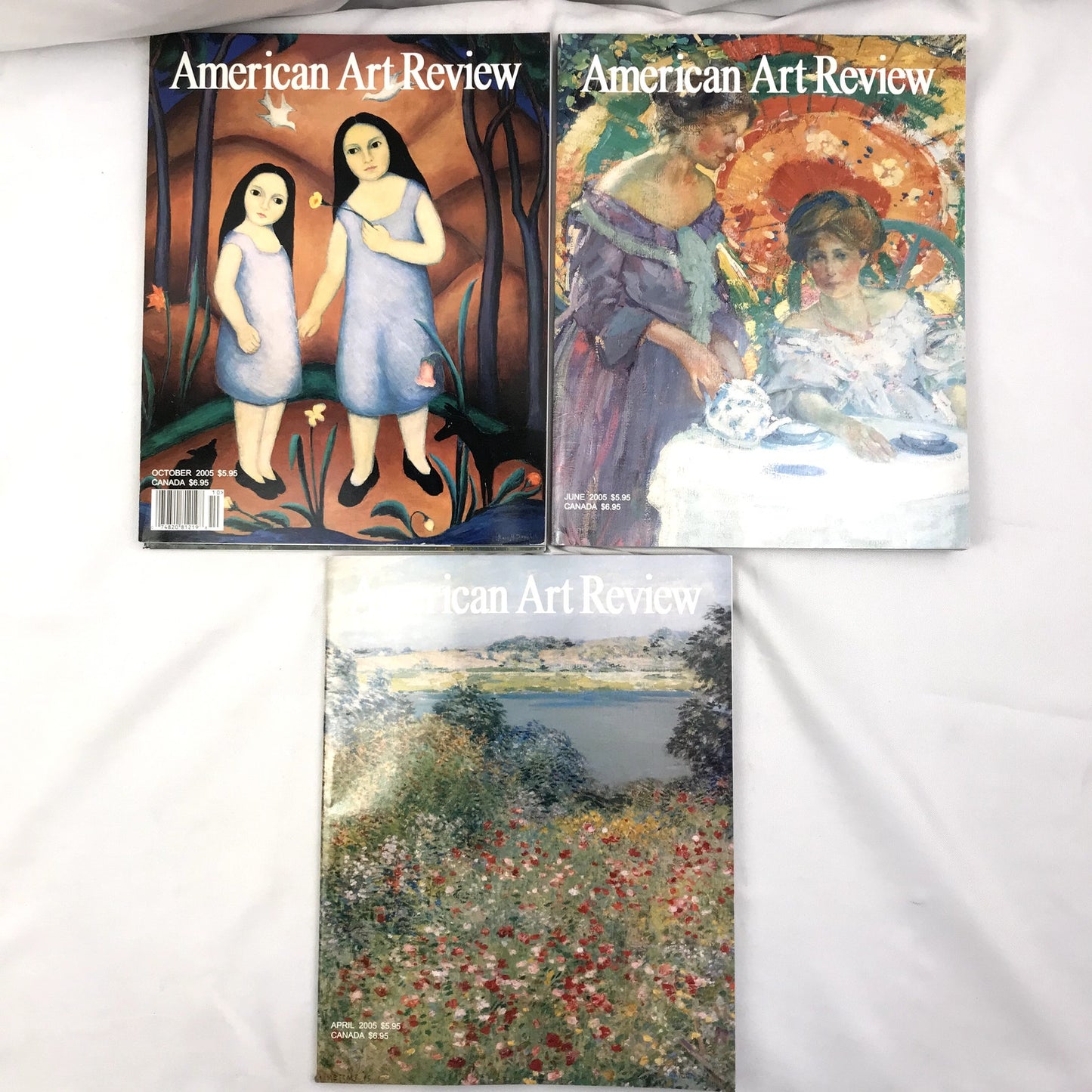 American Art Review Lot of 5 Illustrated Photographic Magazines VolXVII 2-6 2005