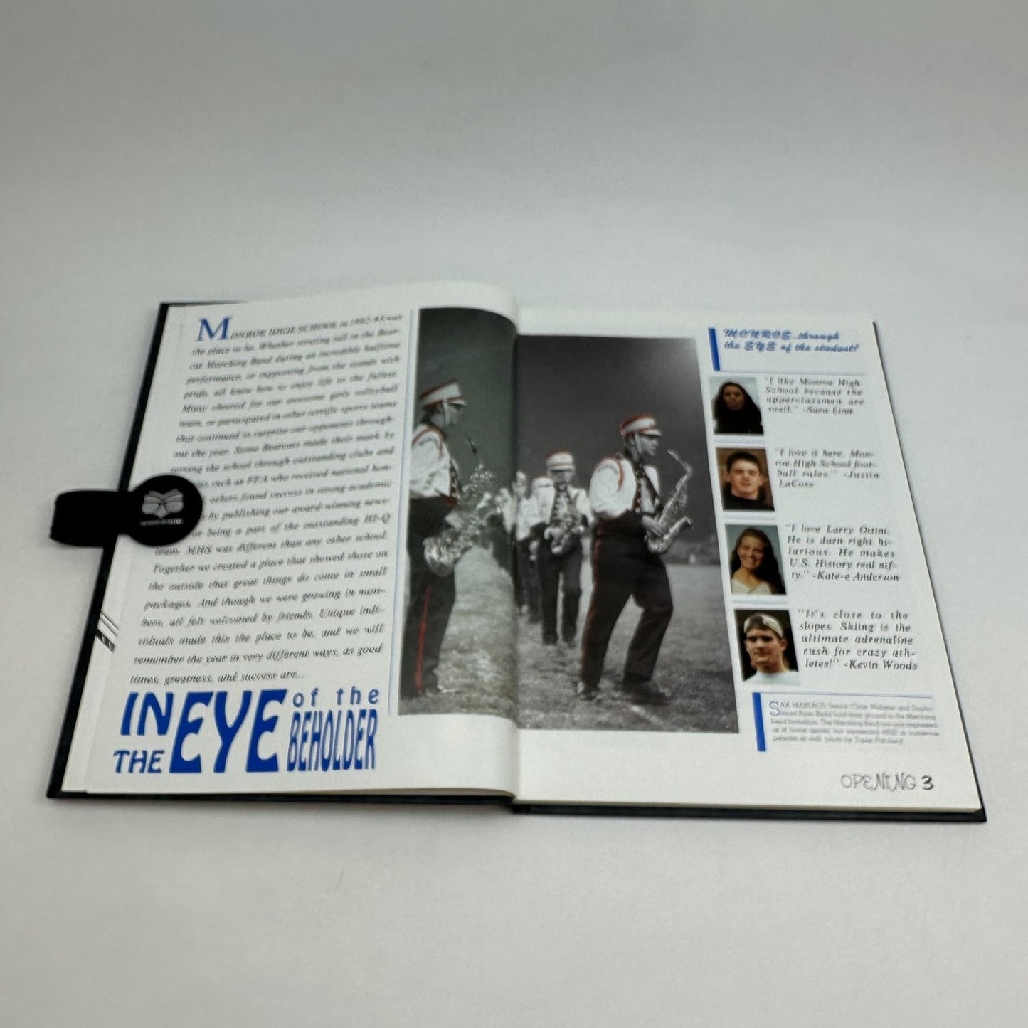 In The Eye of The Beholder 1993 Monroe High School Yearbook Hayu Saghalie