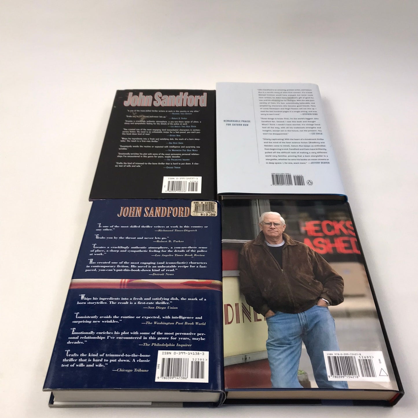 John Sandford Lot of 12 Novels Mystery Thriller Crime Detective Politics Action