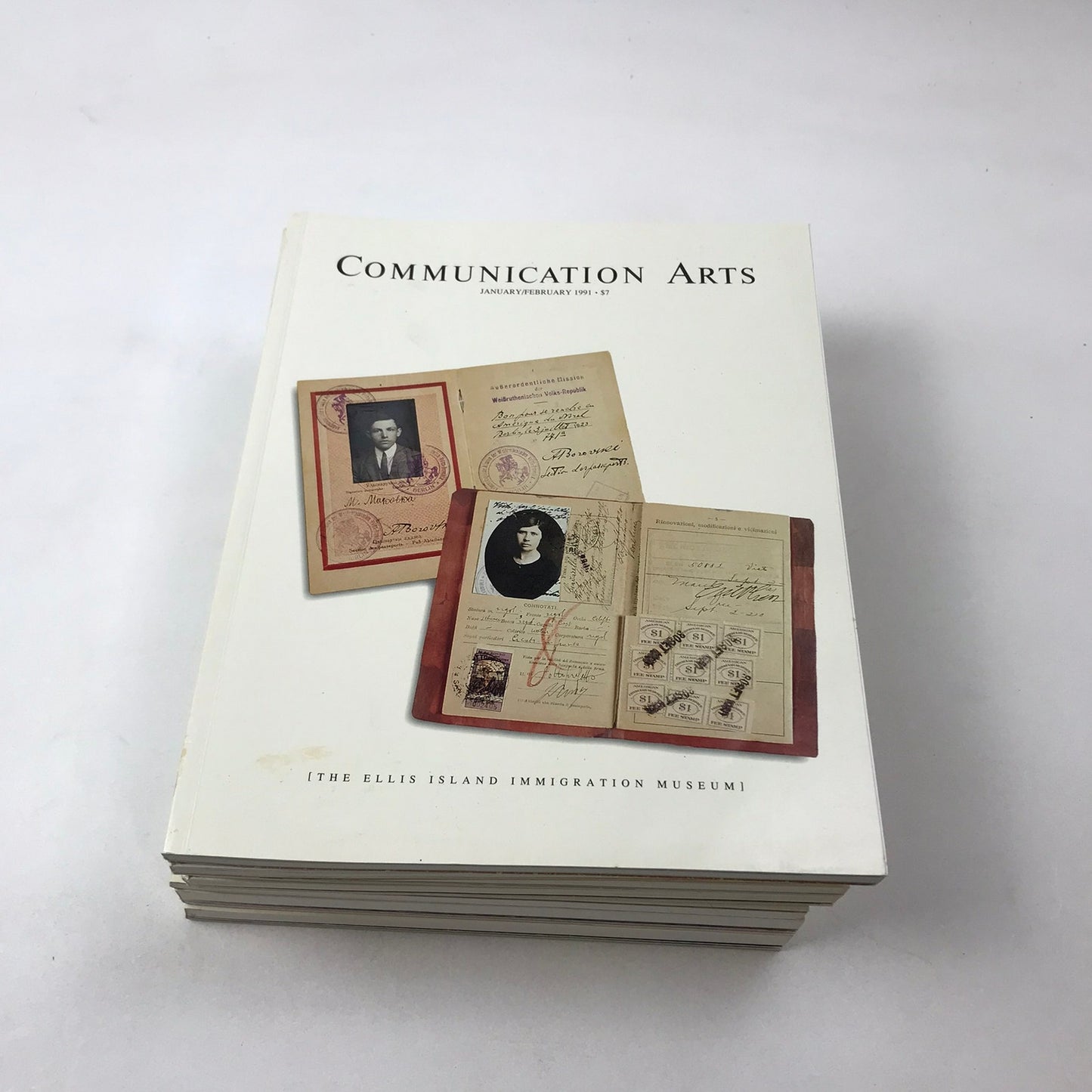 Communication Arts Magazine Complete 1991 Set of 8 Issues Visual Art Photography