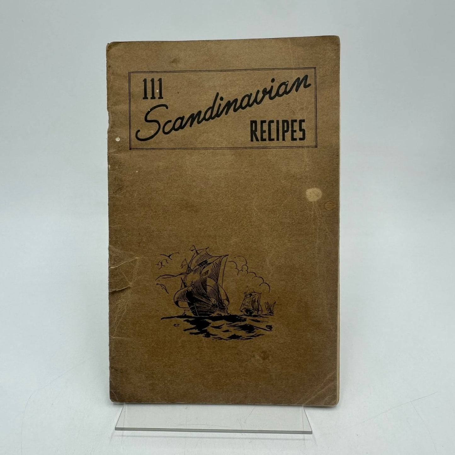 111 Scandinavian Recipes Julia Peterson Tufford 1940 Vintage Cookbook