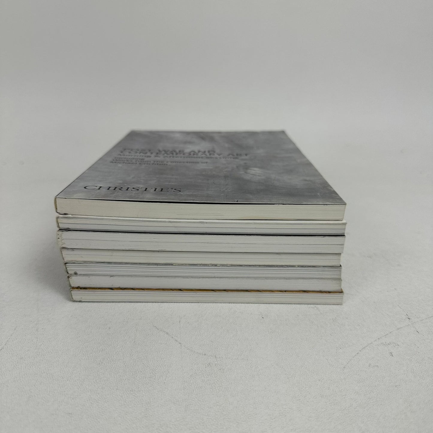 Christies Small Auction Catalogs Lot of 7 Post War Contemporary Fine Art 2011