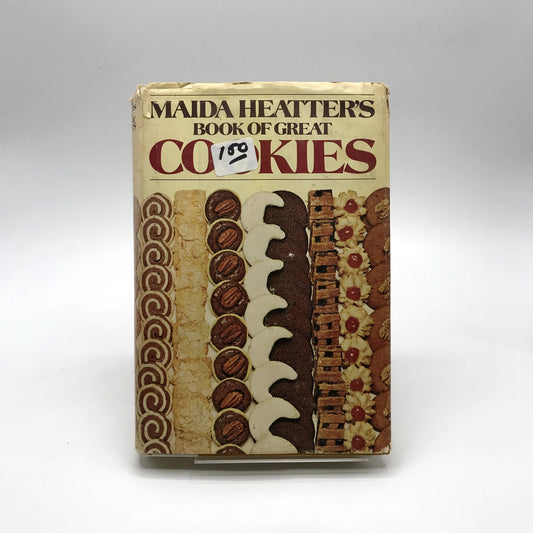 Maida Heatter's Book of Great Cookies First Edition Illustrated Hardcover 1977