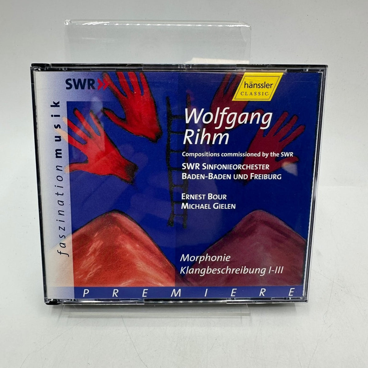 Wolfgang Rihm – Morphonie Klangbeschreibung 2 CDs 2000 Contemporary Classical