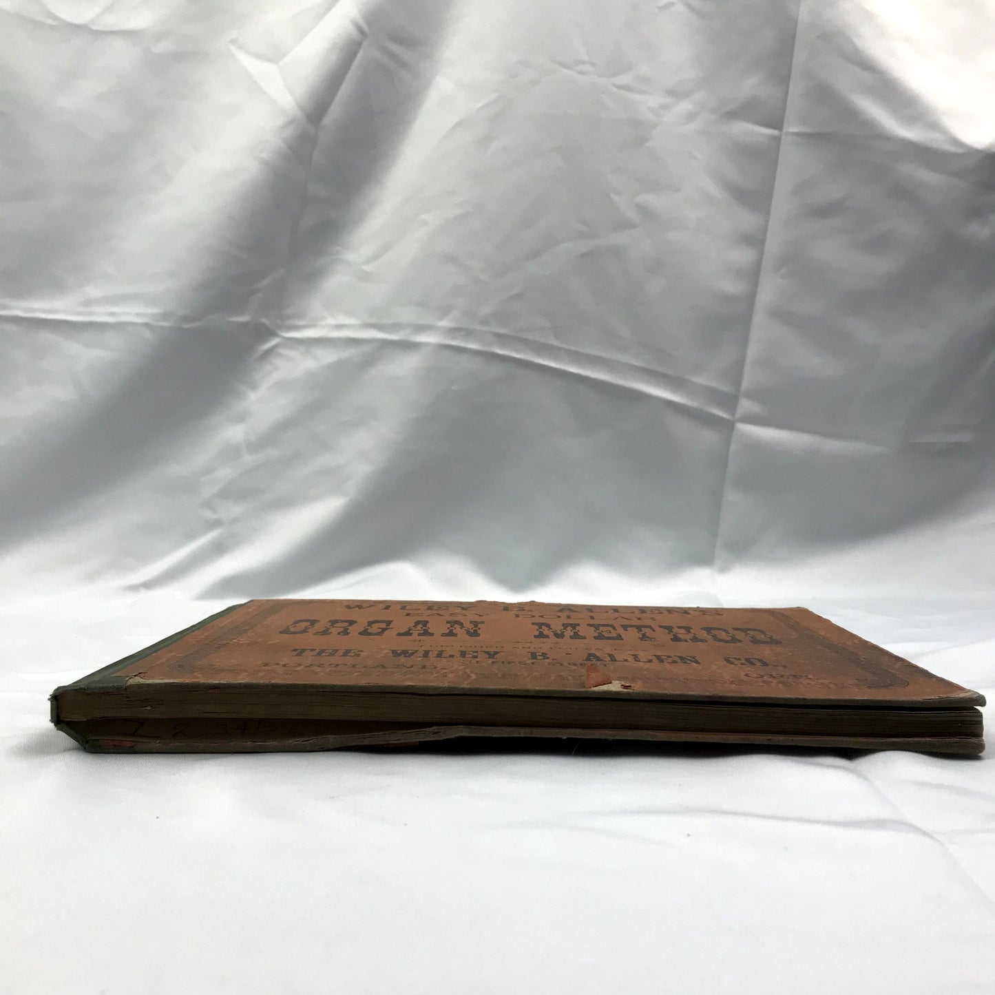 Easy Dollar Organ Method Hardcover Music Book 1892 by Wiley B Allen