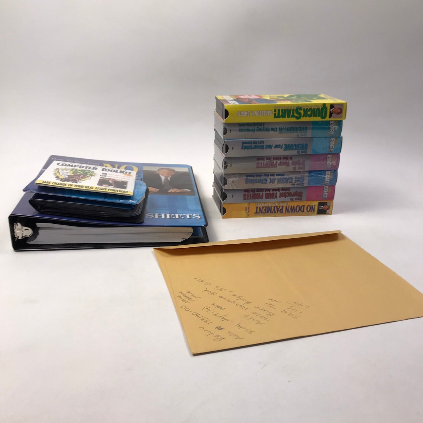 Real Estate Investing Kit Instructional VHS Tapes Carleton H Sheets Manual