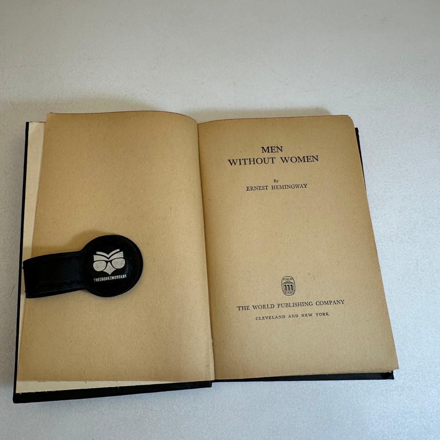 Men Without Women Ernest Hemingway 1945 Forum Books Edition Short Stories