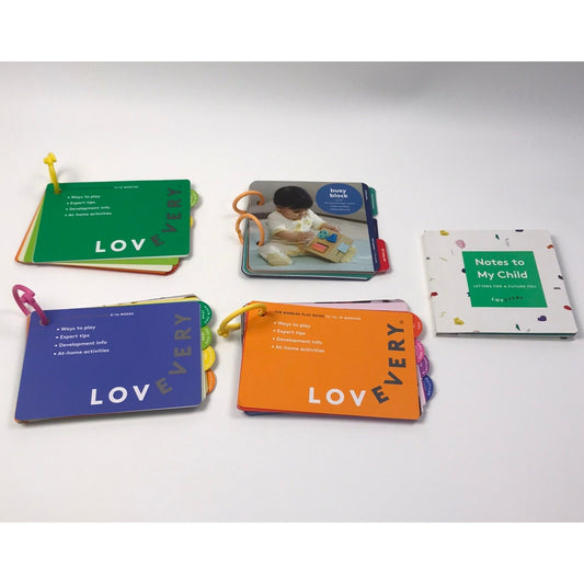 Lovevery Play Guides Lot of 5 Baby Montessori Child Development Creativity Skill