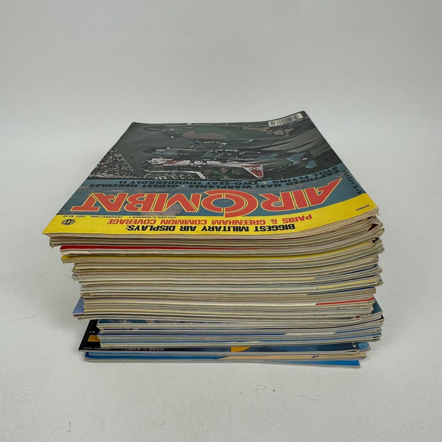 Air Combat Magazine Lot of 41 Issues Military History Aircraft Aviation 1980s