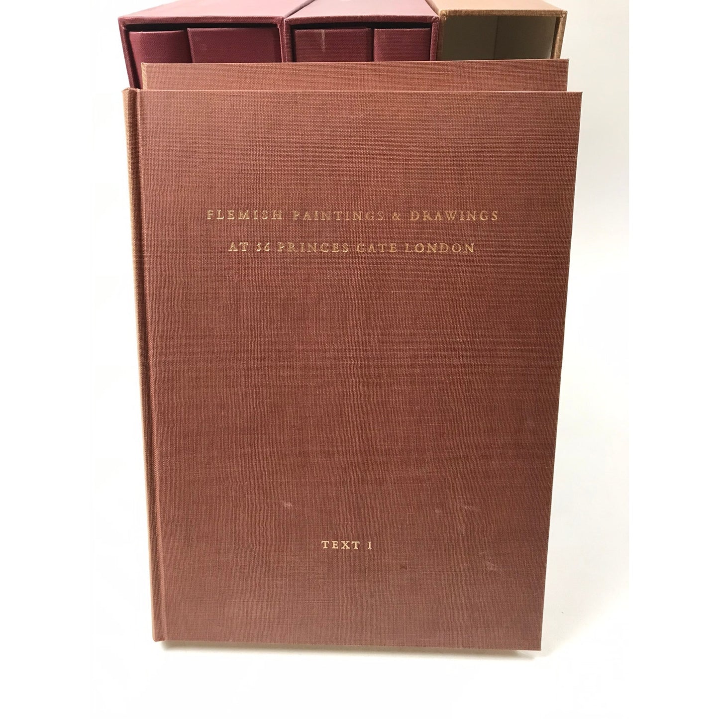 Flemish Paintings and Drawings 3 Sets of Text and Plates 56 Princes Gate London