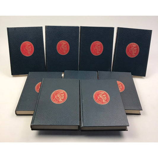 Nobel Prize Library Lot of 10 Vintage Illustrated Hardcovers Classic Literature