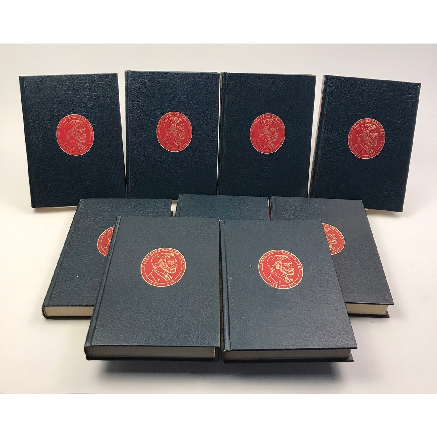Nobel Prize Library Lot of 10 Vintage Illustrated Hardcovers Classic Literature