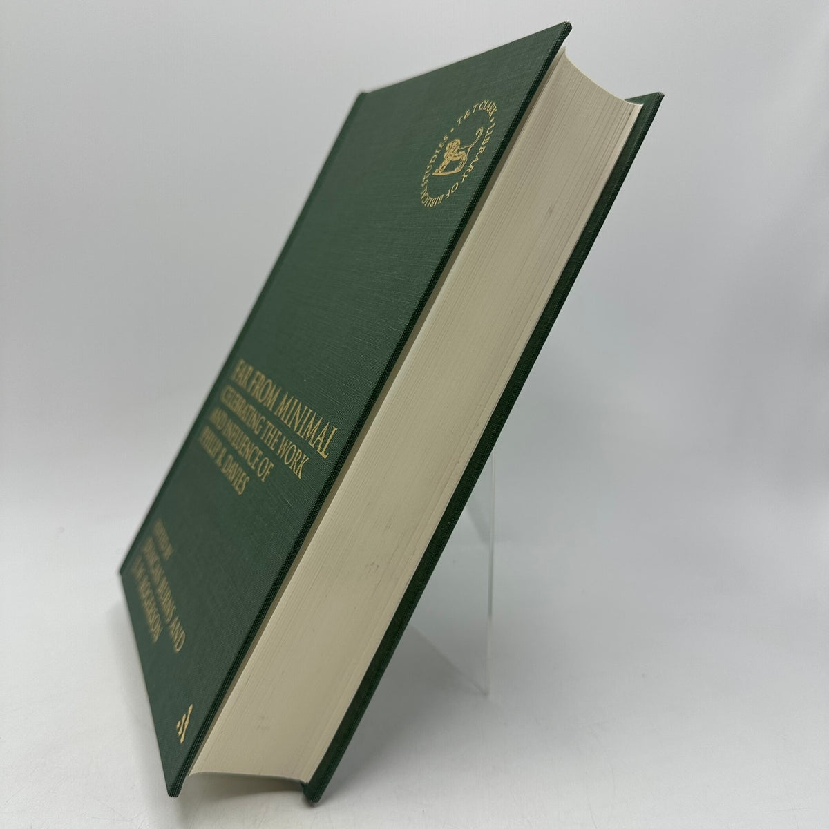Far From Minimal Celebrating Work Influence of Philip R. Davies Burns & Rogerson