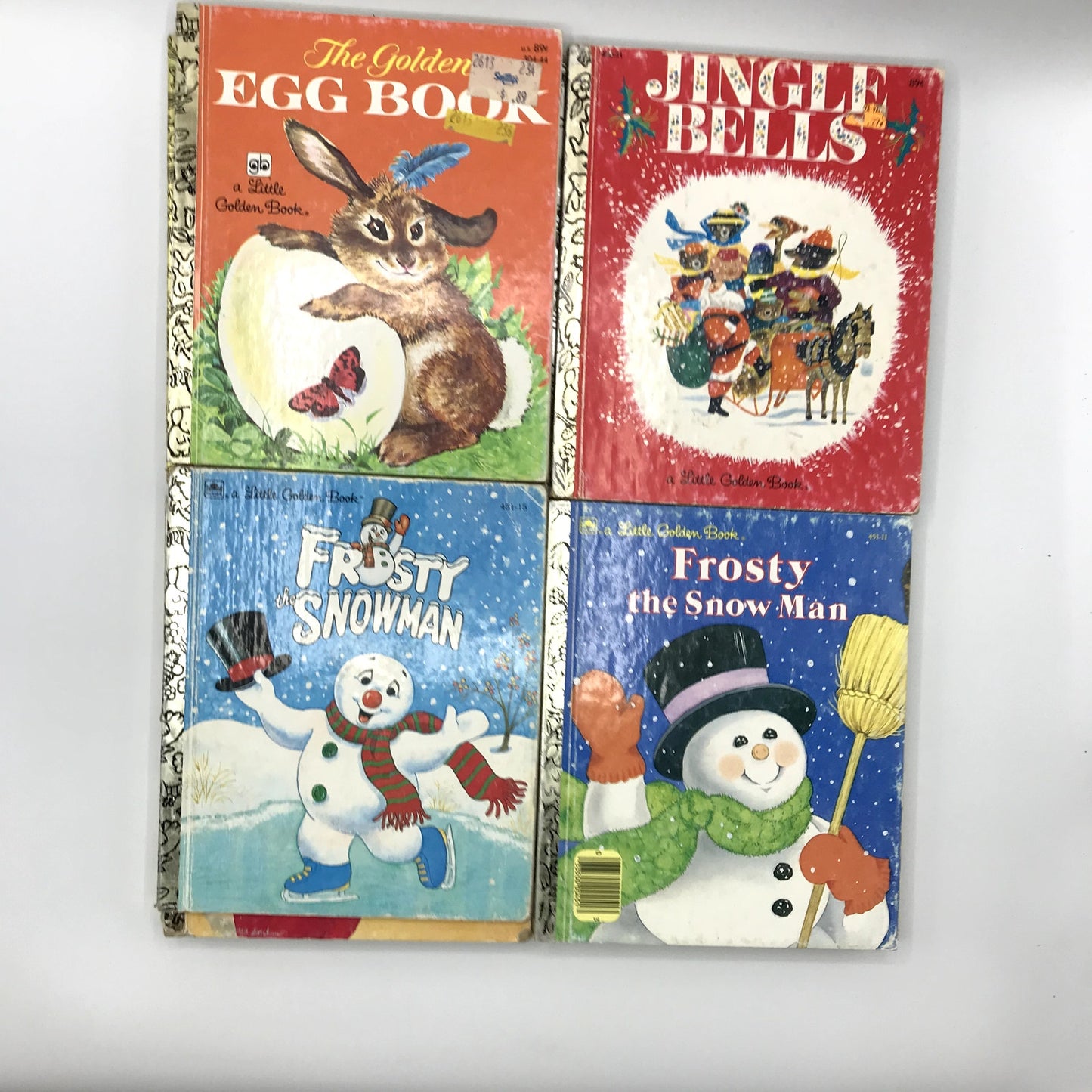 Lot of 22 Little Golden Books Holiday Stories Children's Illustrated Hardcovers