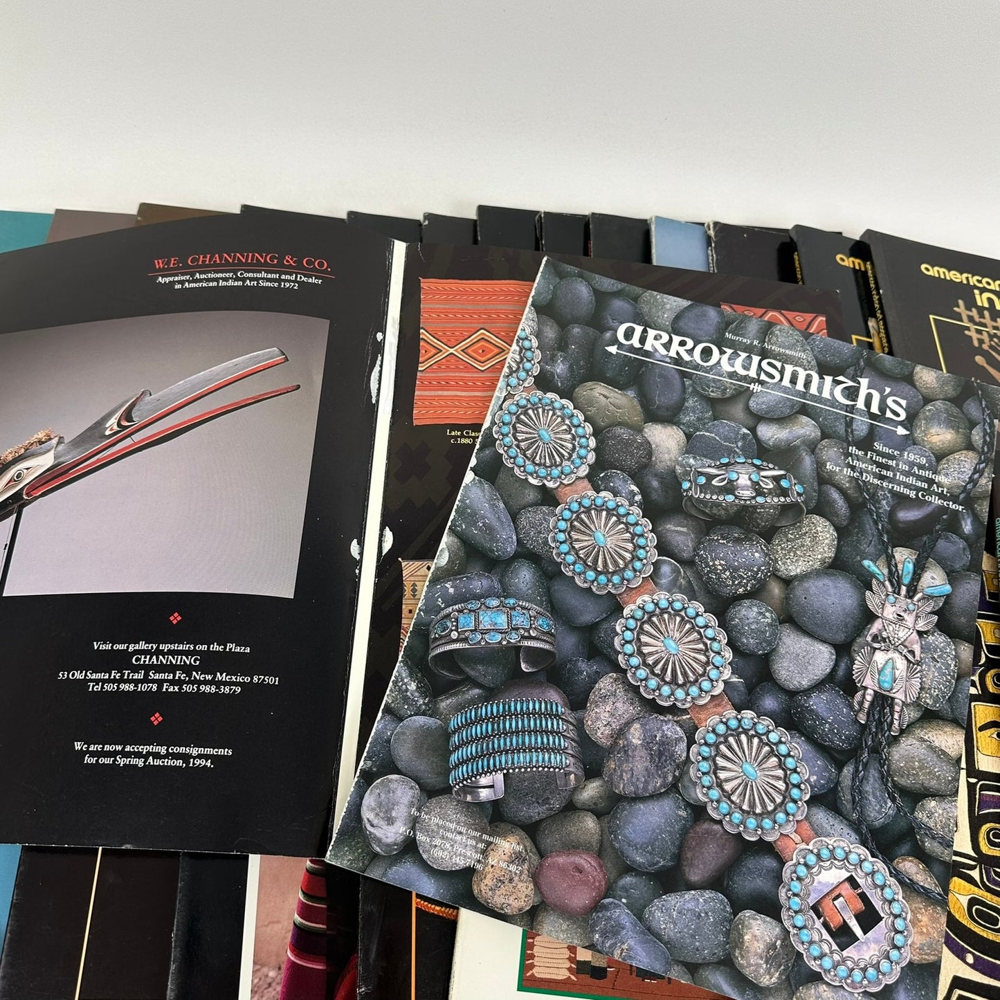 American Indian Art Magazines Lot of 23 History Photography Culture 1980-2006