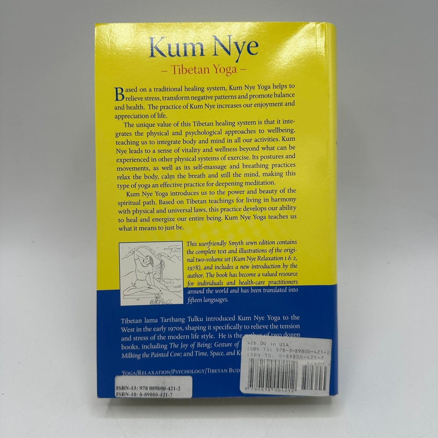 Kum Nye Tibetan Yoga A Complete Guide to Health and Wellbeing Tarthang Tulku