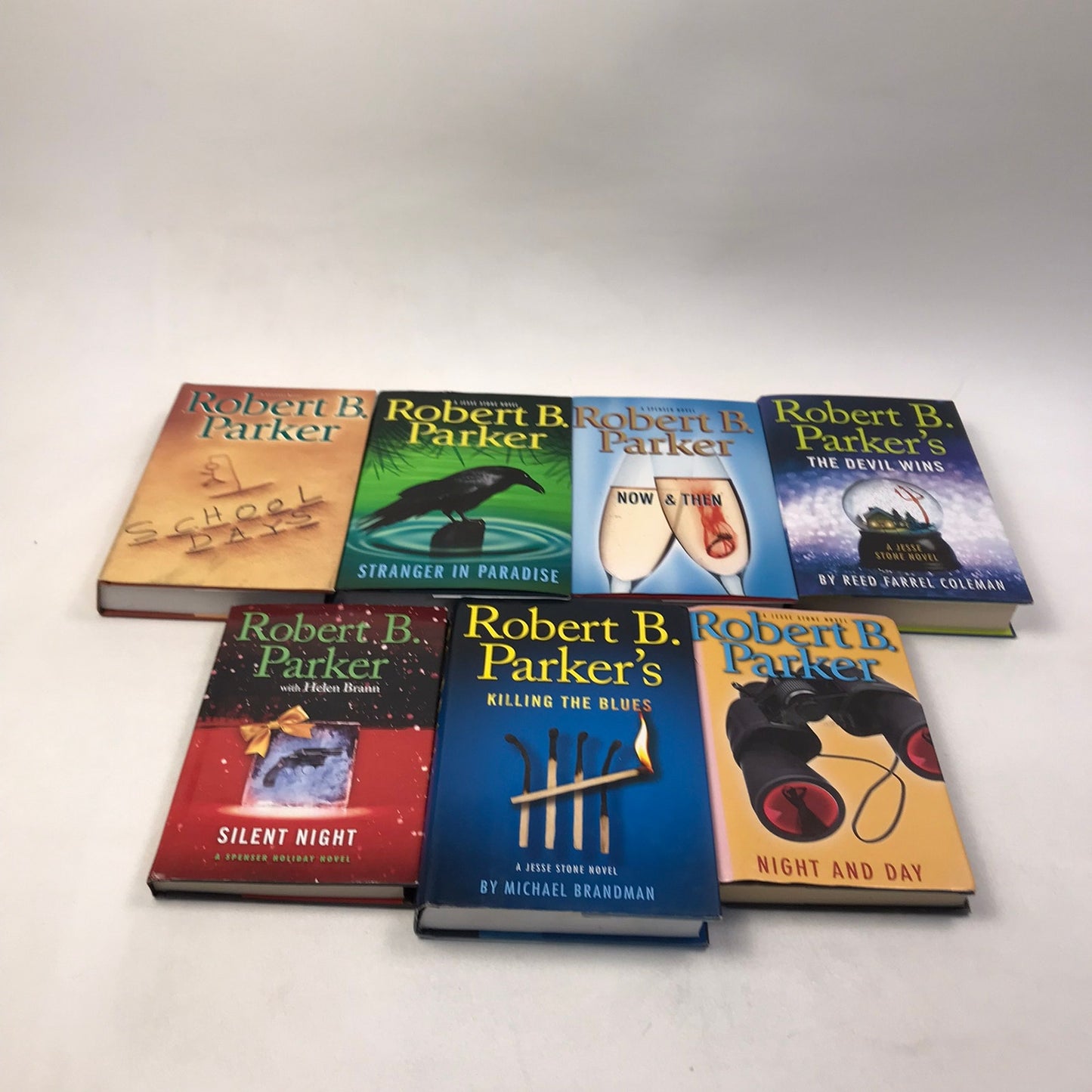 Robert B Parker Lot of 15 Mystery Crime Fiction Thriller Detective Action Novels