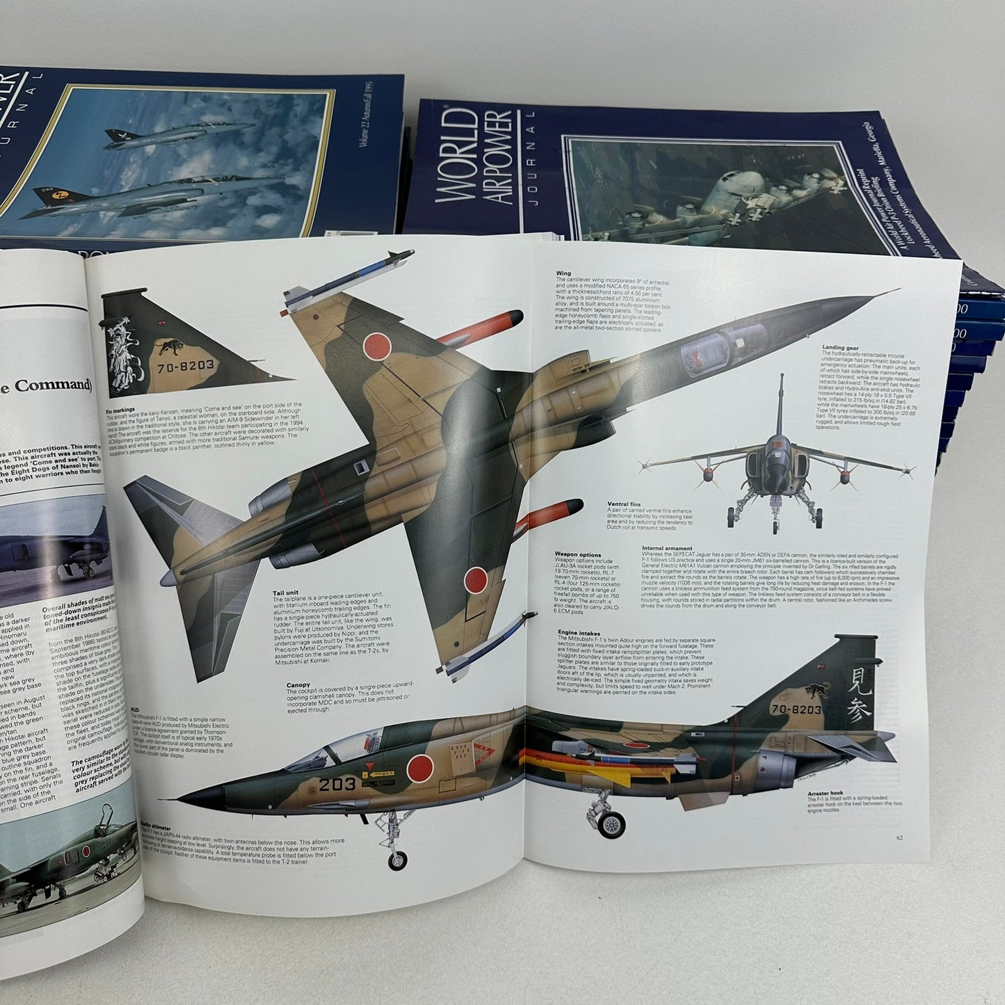 World Air Power Journal Complete Set of 43 with Lockheed P-3 Orion Briefing