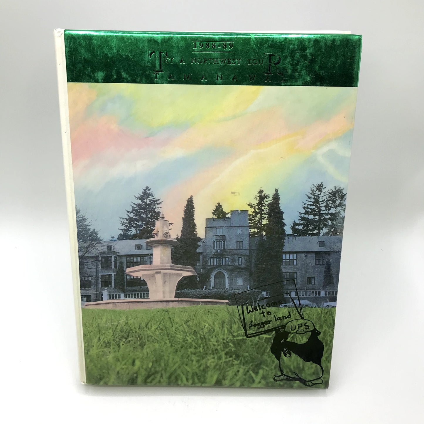 Tamanawas Volume 70 Yearbook Puget Sound College Illustrated Hardcover 1988-89