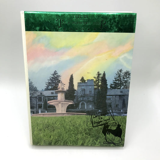 Tamanawas Volume 70 Yearbook Puget Sound College Illustrated Hardcover 1988-89