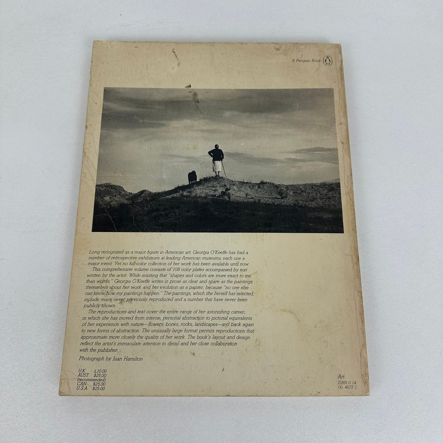 Georgia O Keeffe A Studio Book Autobiography Memoir Paintings Art History 1976