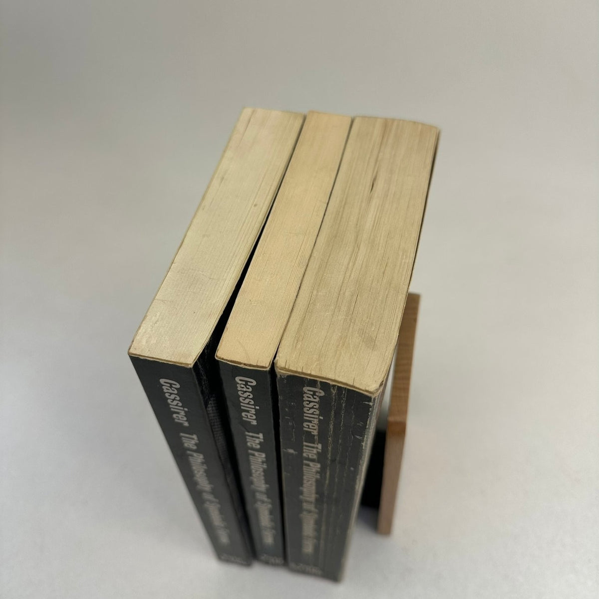 Philosophy of Symbolic Forms Cassirer 1973 3 Volume Set Yale Paperbound