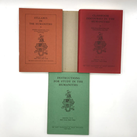 Eliot Foundation of Adult Education Complete Paperback Book Set in Slipcase 1932